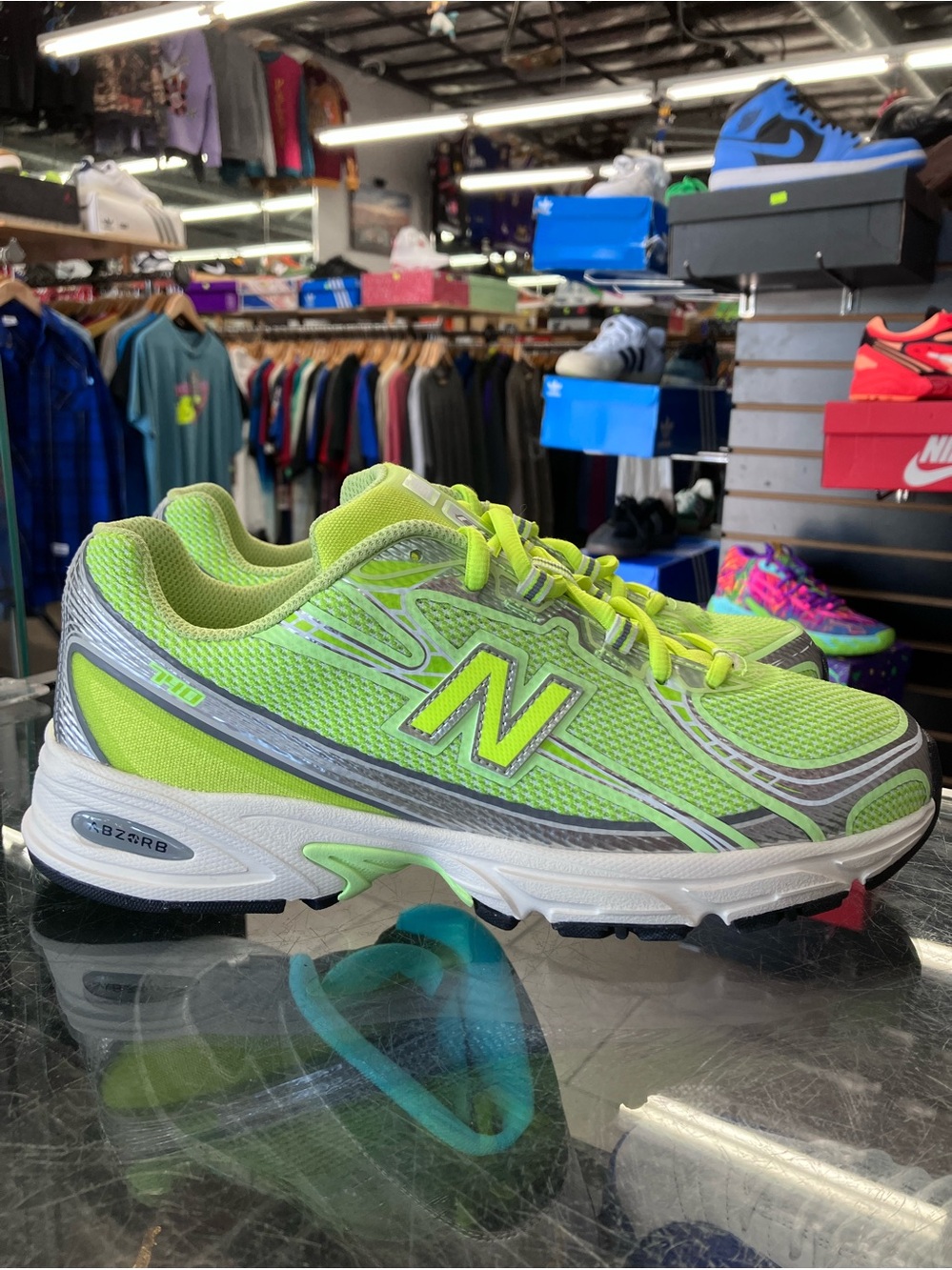 New Balance 740 Timberwolf Afterglow Size 8.5